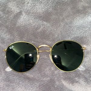 Round metal Ray Ban Sunglasses